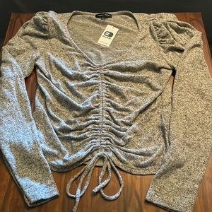 NWT MOA MOA sz large cinched tie front. Super soft